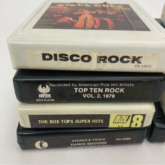 Lot of (8) 8 Track Tapes Various Greatest Hits - Picture 4 of 11